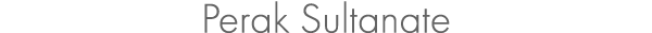 Perak Sultanate